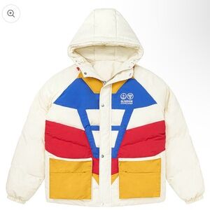 Reversible Gundam puffer jacket (hypland)